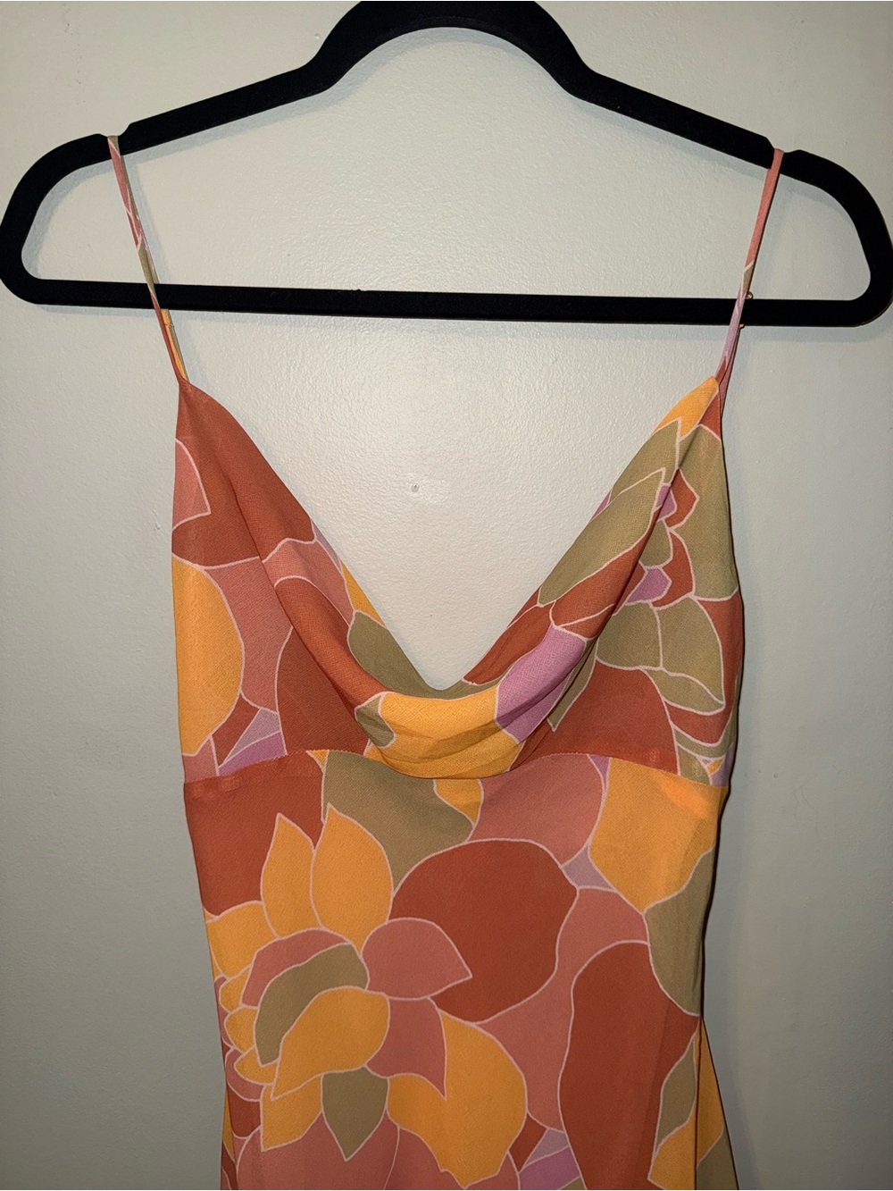 NWT Runaway The Label Sienna Multicolour Slip Dress Maxi summer size 6 / Medium - Picture 4 of 10